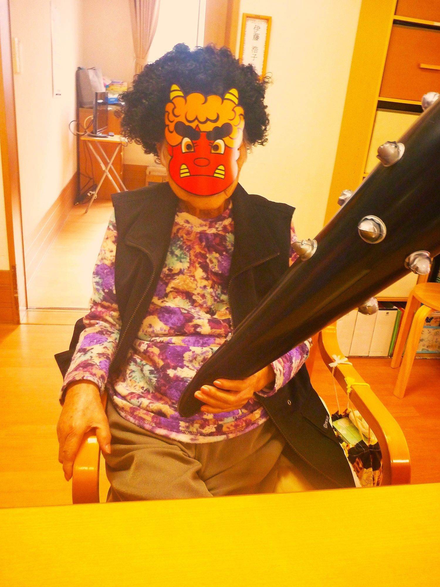 節分👹豆まき🫘